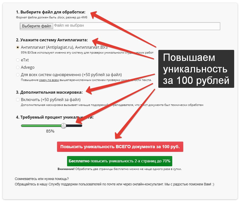 Антиплагиат в МГСУ – повышение уникальности